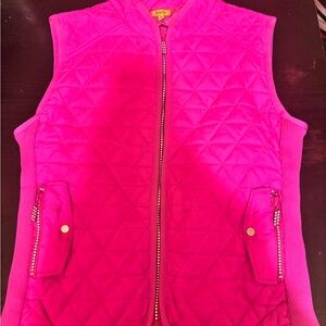 Daisy kids Fuchsia Quilted Vest